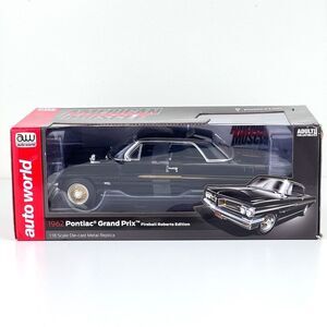 1962 Pontiac Grand Prix Fireball Roberts 1/18 Diecast Model Car Black